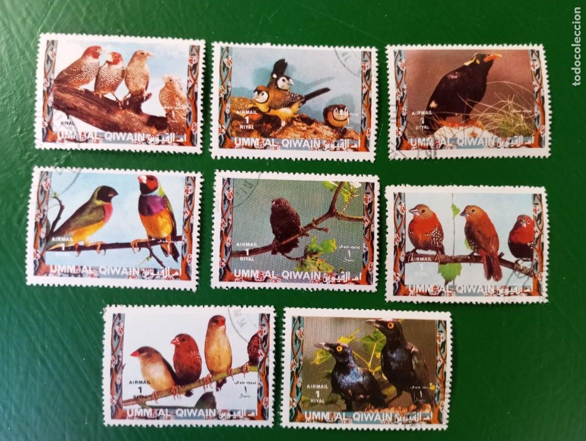 Selos: FAUNA, AVES, SERIE COMPLETA