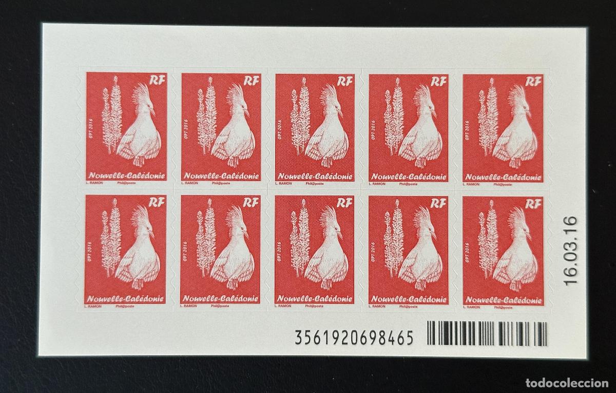 Sellos: Nueva Caledonia 2016 YT C1270A cag&uacute; p&aacute;jaro fauna cuadernillo