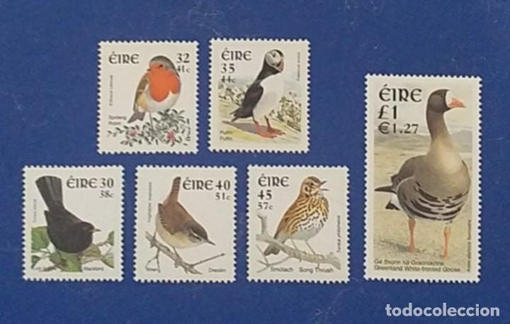 Sellos: SELLOS TEMA FAUNA AVES IRLANDA 2001 1353/58 6v. Nuevos