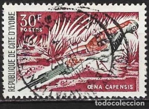 Sellos: Costa de Marfil 1965 - Mi 288 - YT 240 - Ave : Paloma