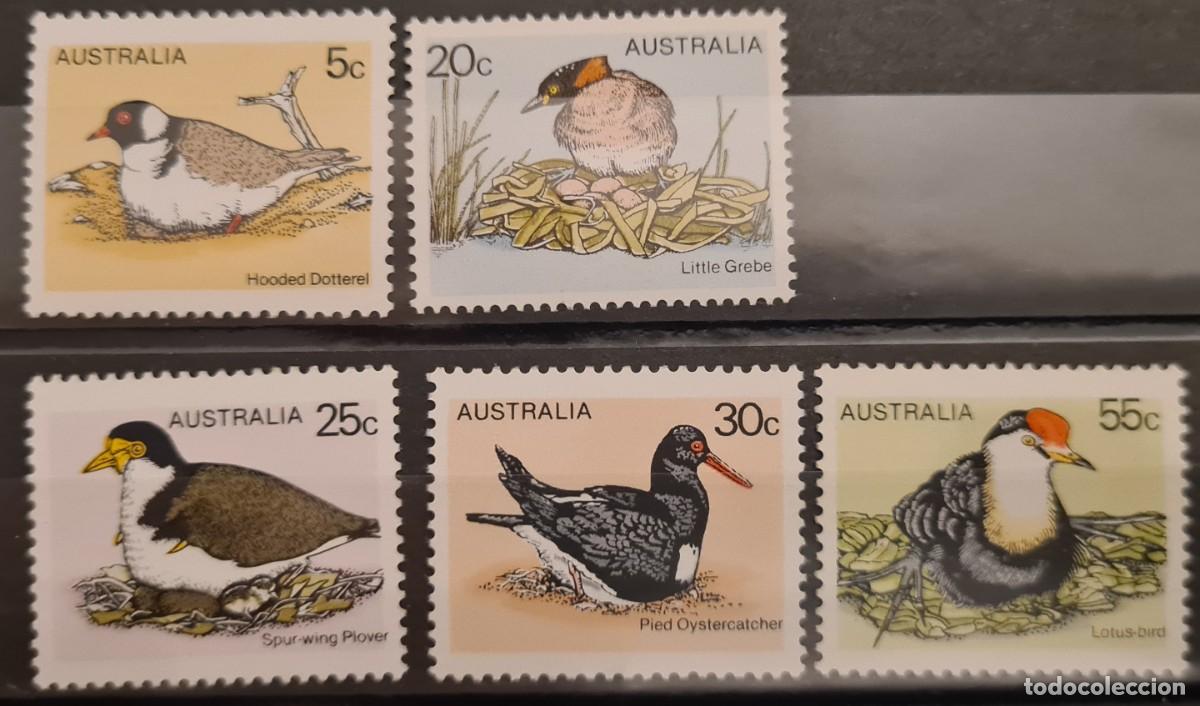 Sellos: Serie completa de sellos nuevos de Australia 1978: aves