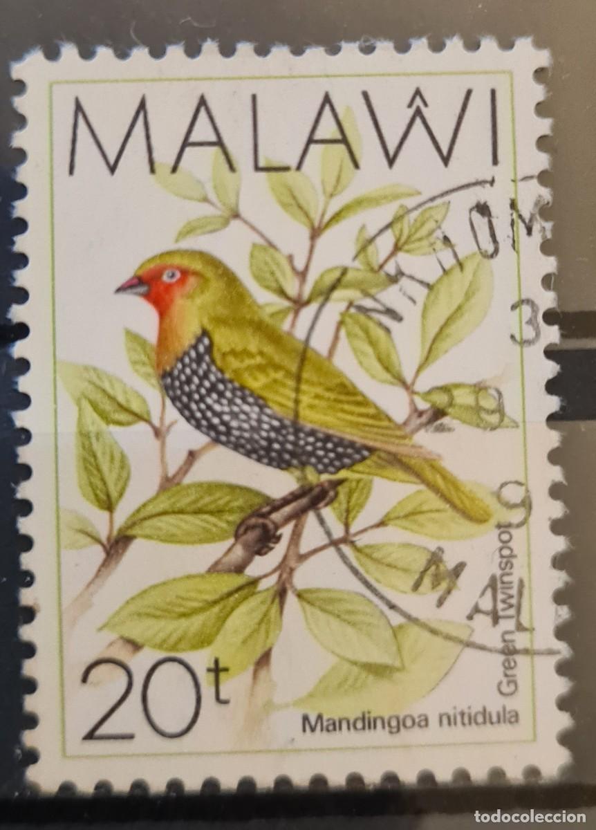 Sellos: Sello usado de Malawi: aves - Foto 1