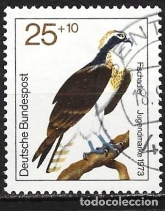 Sellos: Alemania Federal 1973 - Mi 754 - YT 604 - Ave : &Aacute;guila