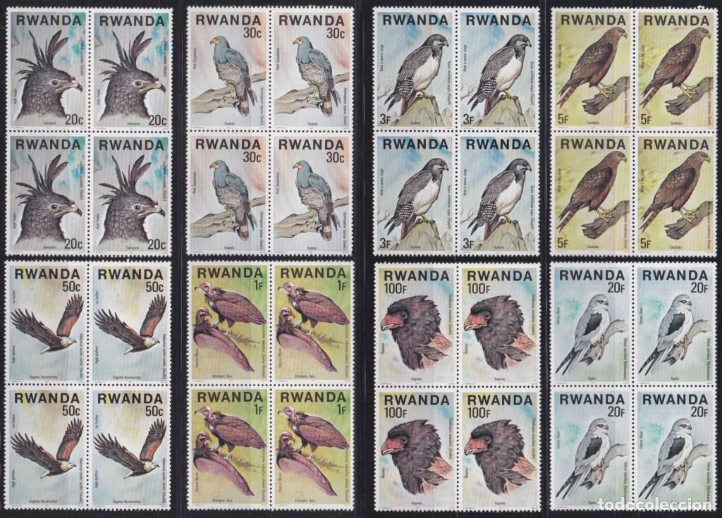 Briefmarken: F-EX63571 RWANDA MNH 1977 BLOCK 4 BIRD AVES OISEAUX.