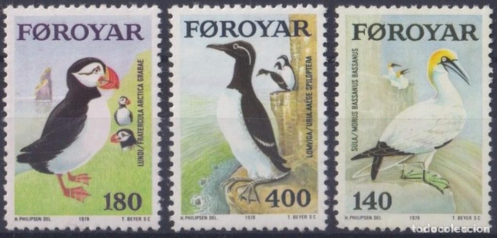Selos: F-EX26685 FAROE FAROYAR MNH 1978 AVES BIRD PAJAROS OISEAUX VOGEL.