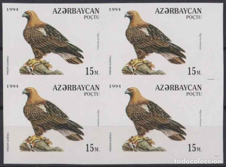 Sellos: F-EX65458 AZERBAIJAN MNH 1994 IMPERFORATE PROOF EAGLE BIRD OISEAUX V&Ouml;GEL AVES.