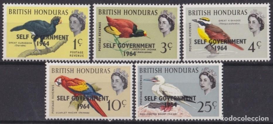 Francobolli: F-EX65462 BRITISH HONDURAS BELIZE MNH 1964 SELF GOVERMENT BIRD OISEAUX V&Ouml;GEL AVES.
