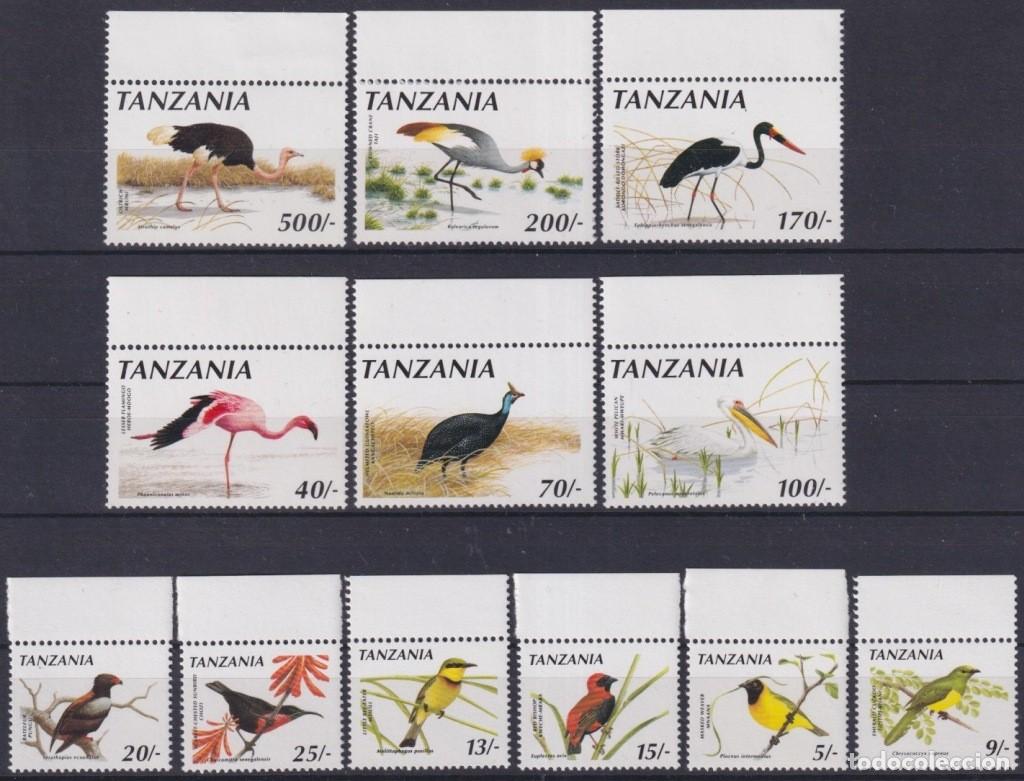 Francobolli: F-EX63615 TANZANIA MNH 1990 BIRD AVES OISEAUX.