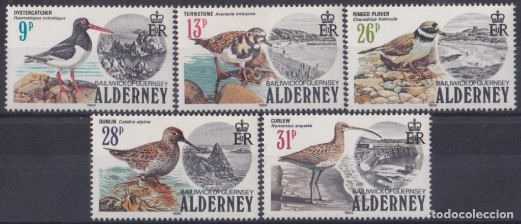 Francobolli: F-EX63953 ALDERNEY UK ENGLAND MNH 1984 AVES BIRD PAJAROS OISEAUX V&Ouml;GEL.