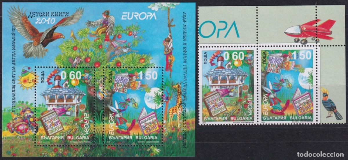 Francobolli: F-EX65770 BULGARIA MNH 2010 EUROPA CHILDREN BOOKS BIRD.