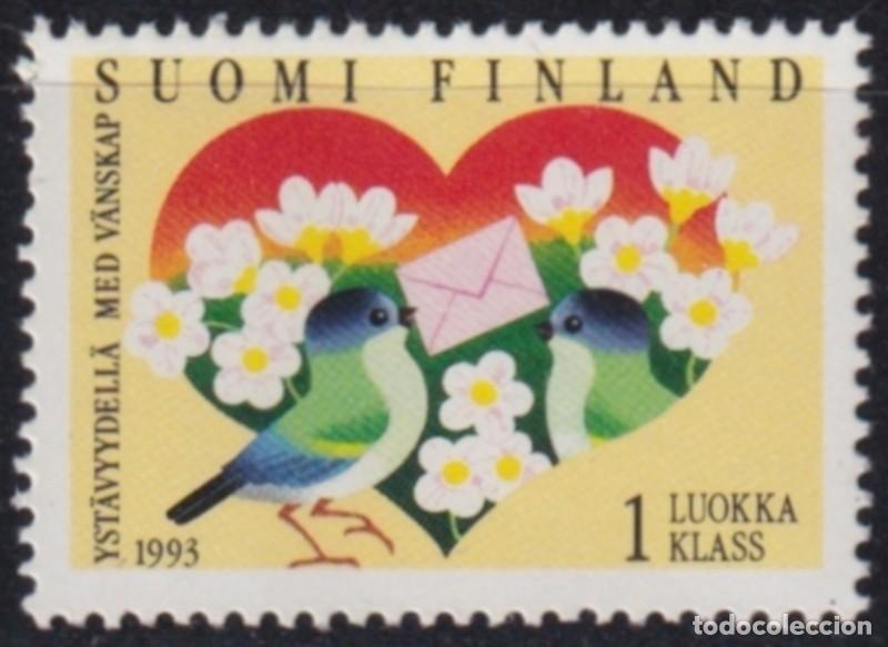 Francobolli: F-EX65470 FINLAND SUOMI MNH 1993 ST VALENTINE BIRD OISEAUX V&Ouml;GEL AVES.