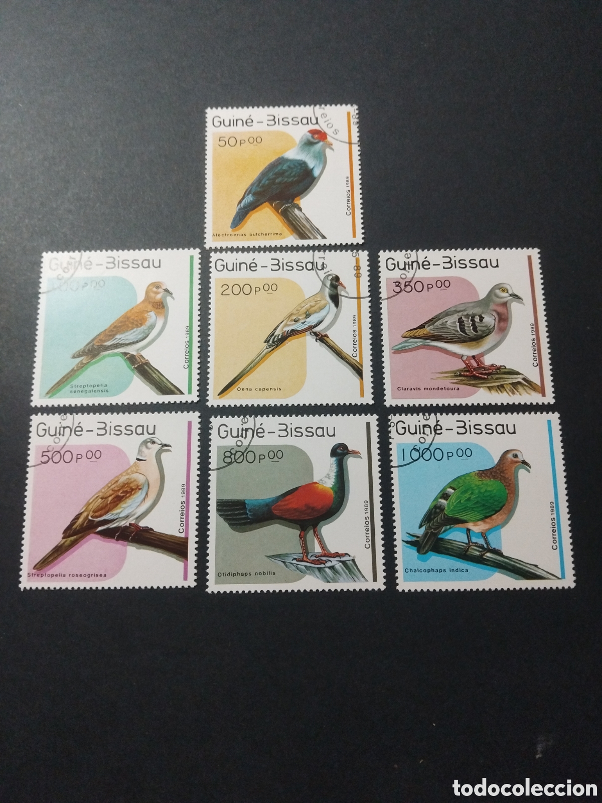 Sellos: Guinea Bissau. 1989. Aves