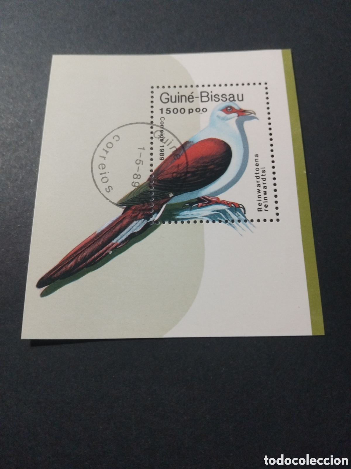 Sellos: Guinea Bissau. 1989. Aves.