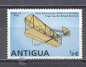 Sellos: ANTIGUA -AVIONES - NUEVO - Foto 1