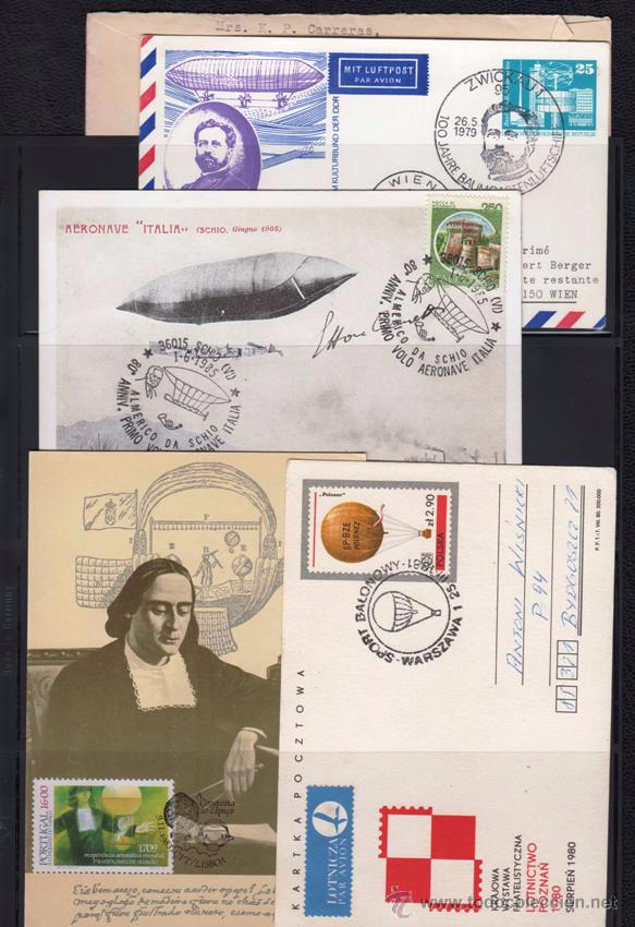 Sellos: LOTE DE CONJUNTO TEMA A&Eacute;REO - Foto 2