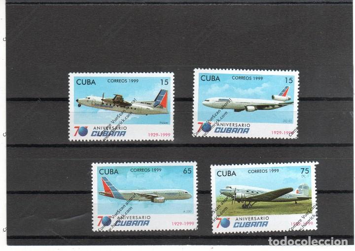Sellos: Cuba n&ordm;  3834 al 3837 (**) - Foto 1