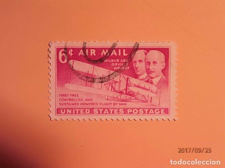 Sellos: USA - AVIACI&Oacute;N - hermanos Wright. - Foto 1