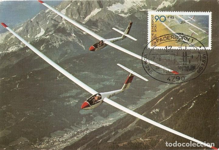 Sellos: ALEMANIA.1981.AVIONES - Foto 1