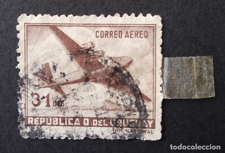 Sellos: 1947 Uruguay Aviones - Foto 1