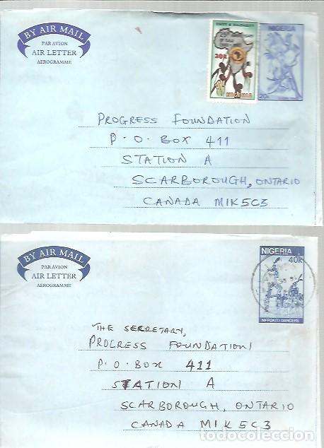 Sellos: AEROGRAMAS NIGERIA - Foto 1
