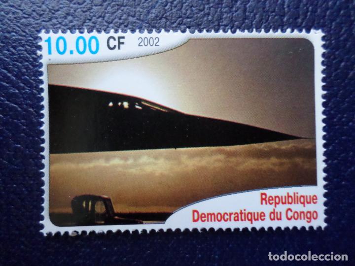 Sellos: .republica democratica del congo, 2002, concorde - Foto 1