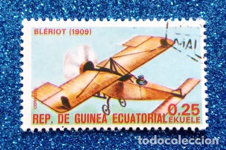 Sellos: SELLO GUINEA ECUATORIAL (BLERIOT 1909) - Foto 1