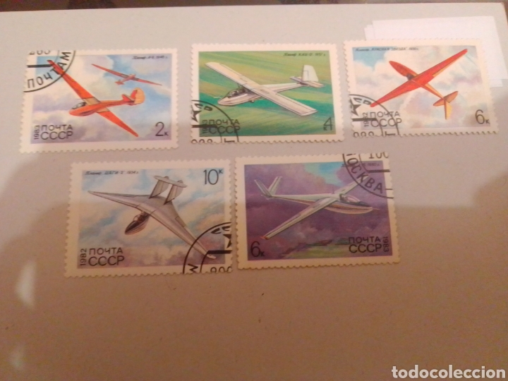 Sellos: Rusia URSS aviones - Foto 1