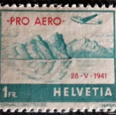 Sellos: SUIZA 1941 - PRO AÉREO. Lote 366211446