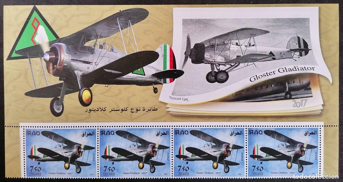 Sellos: IRAK 2017 - TRANSPORTE A&Eacute;REO .- - Foto 1