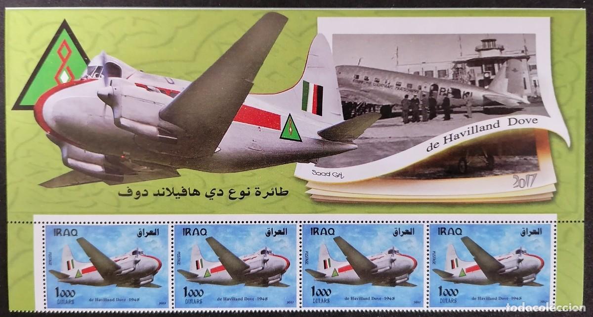 Sellos: IRAK 2017 - TRANSPORTE A&Eacute;REO .- - Foto 1