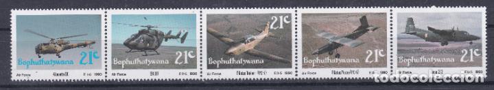Sellos: BOPHUTHATSWANA ANIVERSARIO DE LA AIR FORCE. - Foto 1