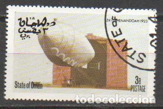 Sellos: Om&aacute;n, Zeppelin, usado (52) - Foto 1