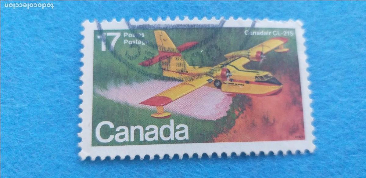Sellos: Sello de Canada. Yvert 721. Aviones - Foto 1