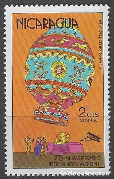 Sellos: GLOBOS - NICARAGUA - MNH** - Foto 1