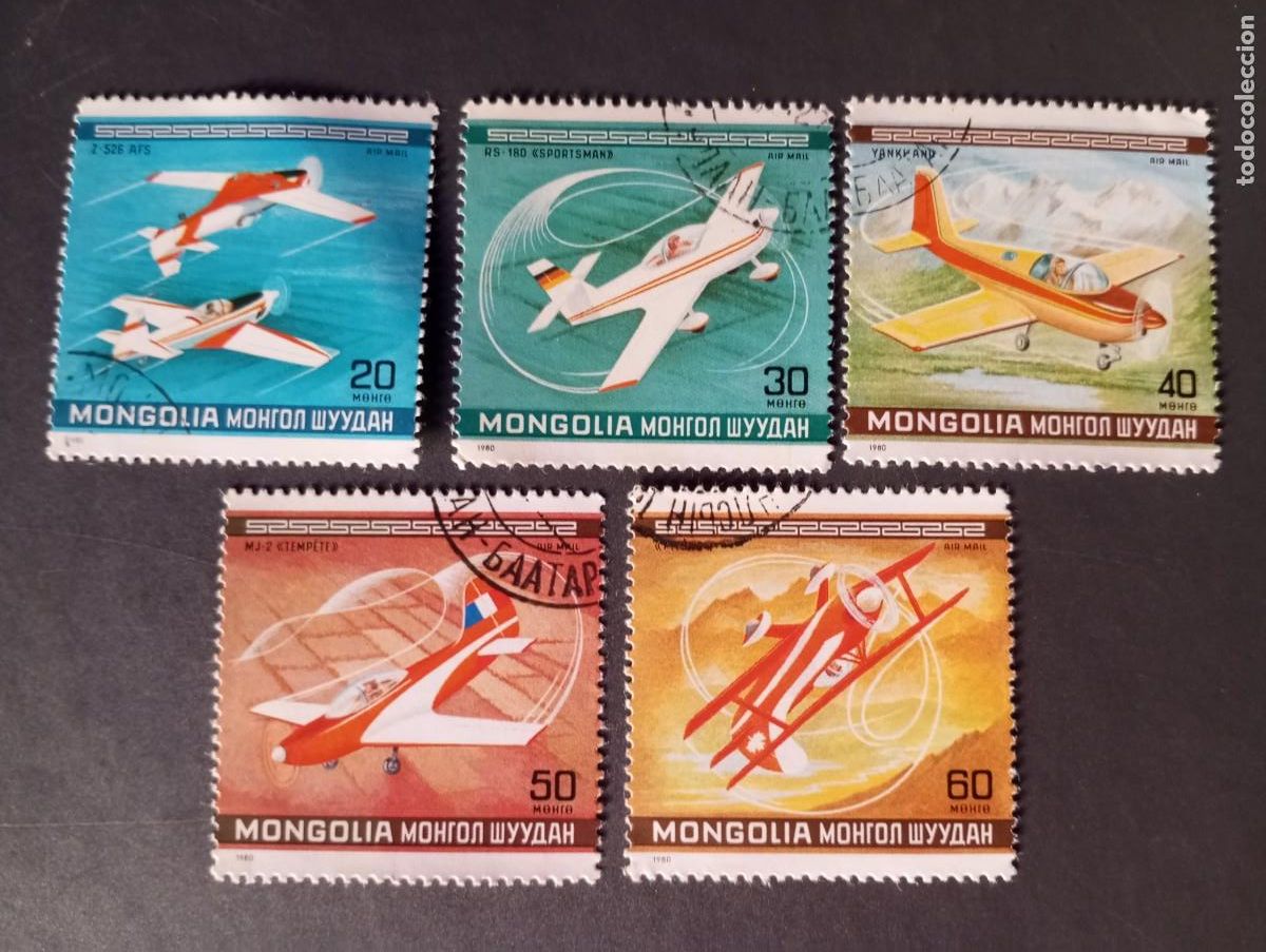 Sellos: AVIONES, SELLOS DE MONGOLIA - Foto 1