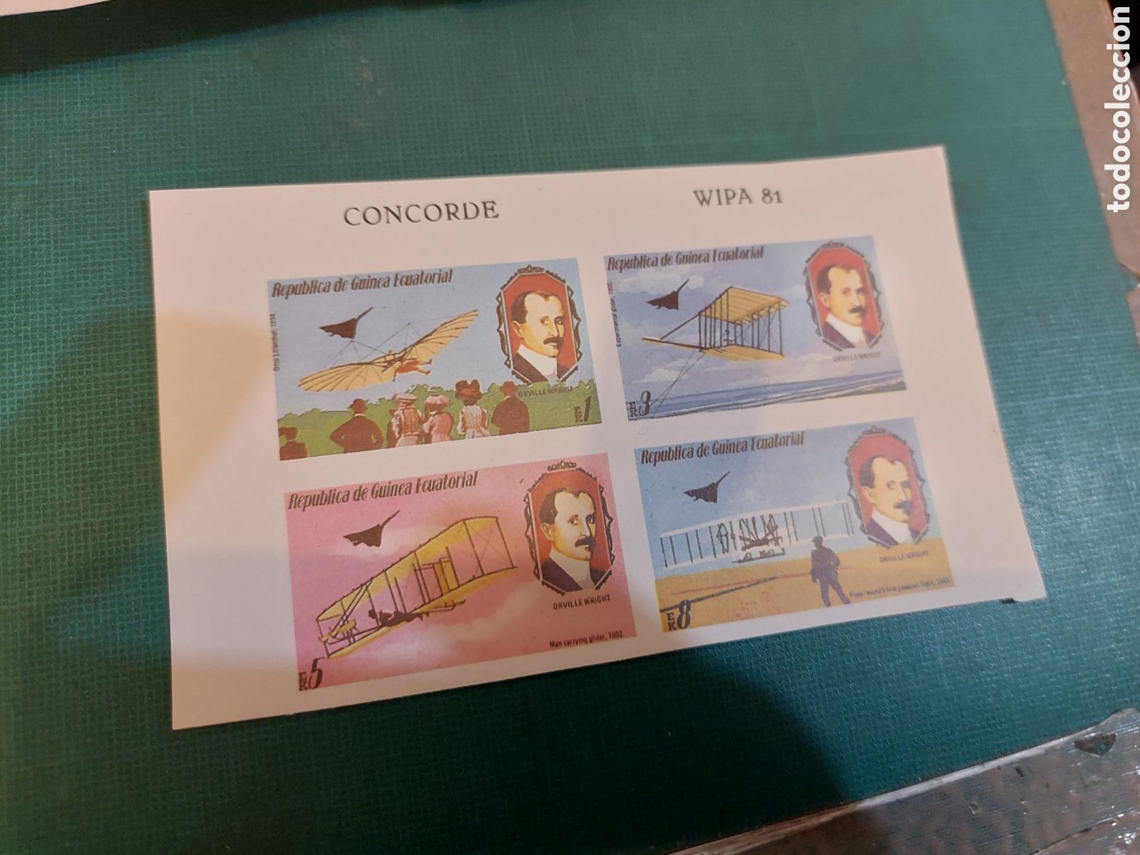 Sellos: AVIONES SIN DENTAR GUINEA ECUATORIAL