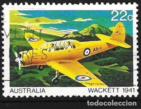 Sellos: Austral&iacute;a 1980 - Mi 736 - YT 722 - Avi&oacute;n Wackett