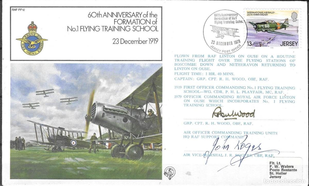 Sellos: SOBRE COMMEMORATIVO DE JERSEY 1979