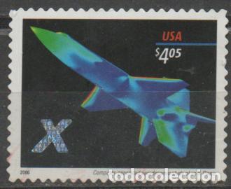 Sellos: ESTADOS UNIDOS IVERT N&ordm; 3758, AVION X DE LOS EEUU, NUEVO **