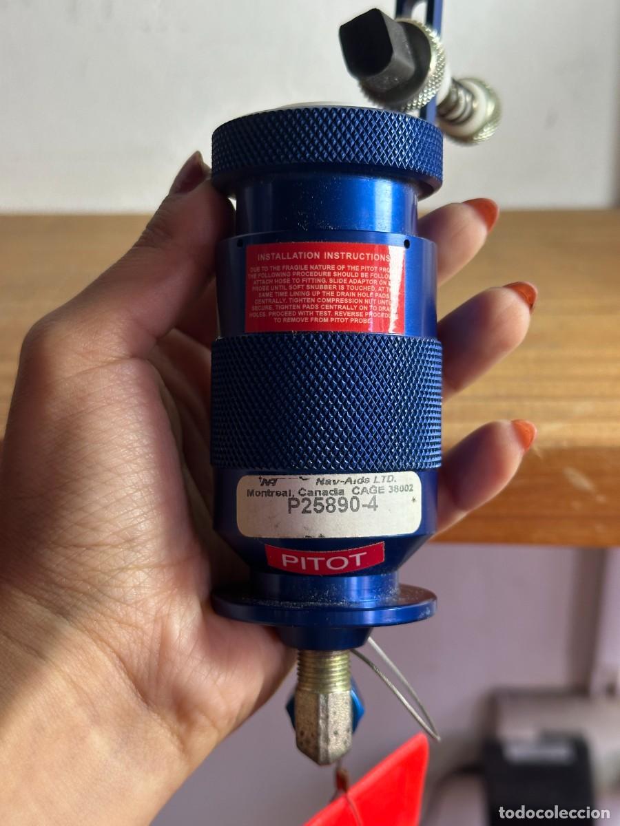 Francobolli: Nav-Aids Ltd. P25890-4 &ndash; Adaptador de Prueba para Sonda Pitot de Avi&oacute;n