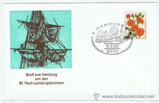 Sellos: circulado 2000 hamburgo alemania - Foto 1