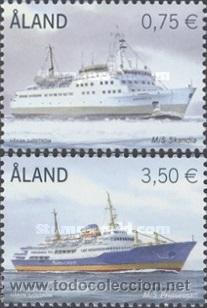 Sellos: ALAND 2010 - BARCOS - 2 SELLOS - Foto 1