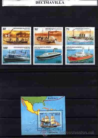 Sellos: BENIN, BARCOS, 1995 - Foto 1