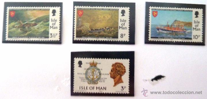 Sellos: SELLOS ISLA DE MAN 1974. NUEVOS. BARCOS. - Foto 1