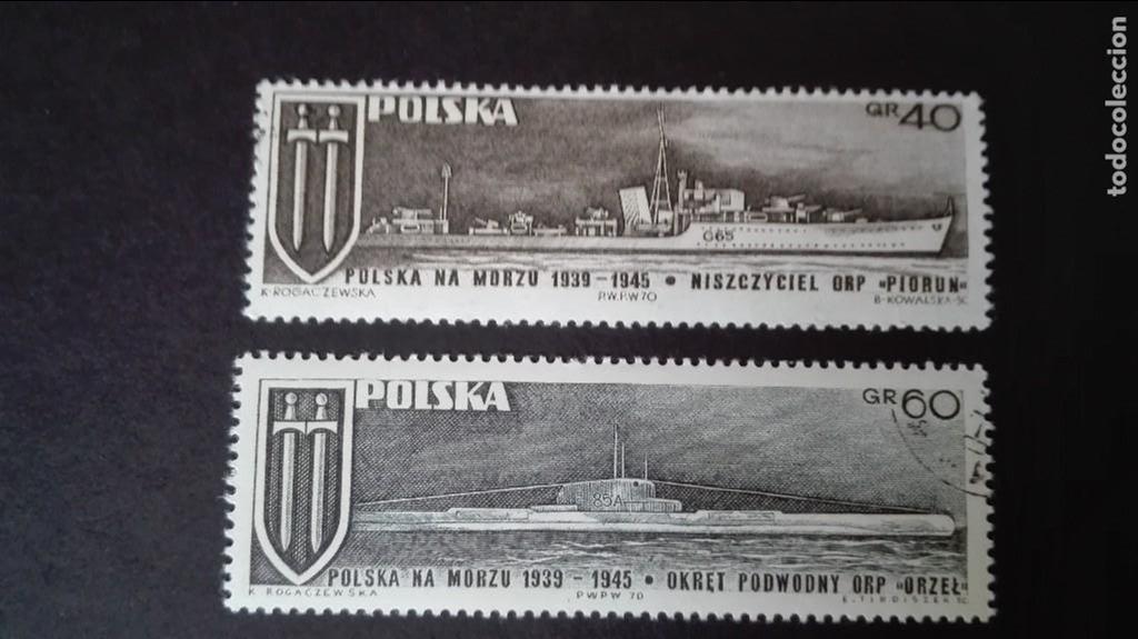 Sellos: Barcos Polonia usado - Foto 1