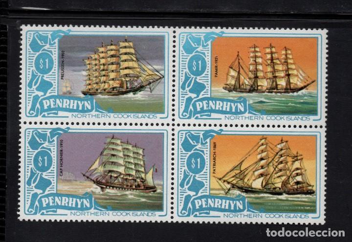 Sellos: PENRHYN 175/78** - A&Ntilde;O 1981 - BARCOS - Foto 1