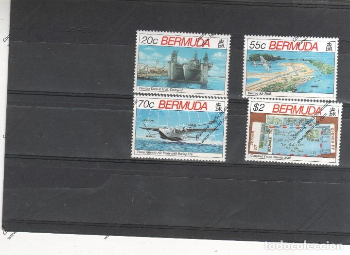 Sellos: BERMUDA N&ordm; 606 AL 609 (**) - Foto 1