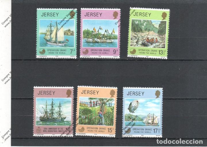 Sellos: Jersey n&ordm; 222 al 227 (**) - Foto 1
