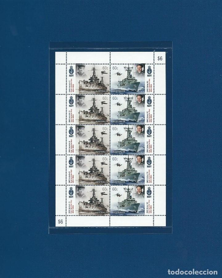 Sellos: AUSTRALIA 2011 CENTENARY ROYAL AUSTRALIAN NAVY PRESENTATION PACK - Foto 2