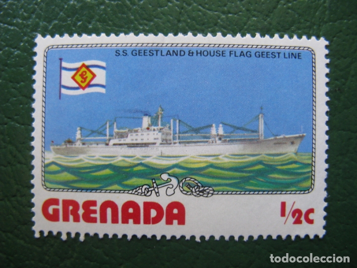 Sellos: grenada, sello nuevo, tema barcos - Foto 1